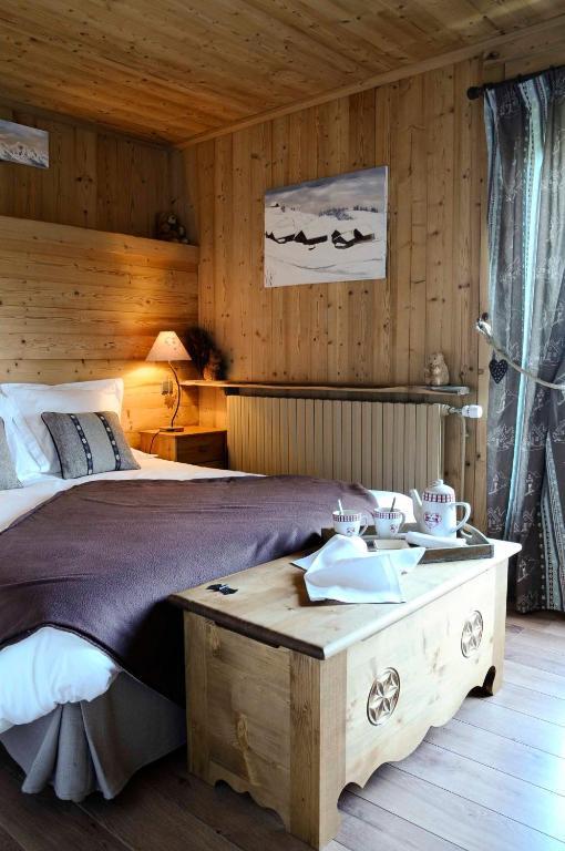 La Ferme D Emilienne Bed & Breakfast Sallanches Oda fotoğraf